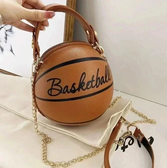 Nwt! MINI BASKETBALL BALL NOVELTY BAG - Picture 3 of 9